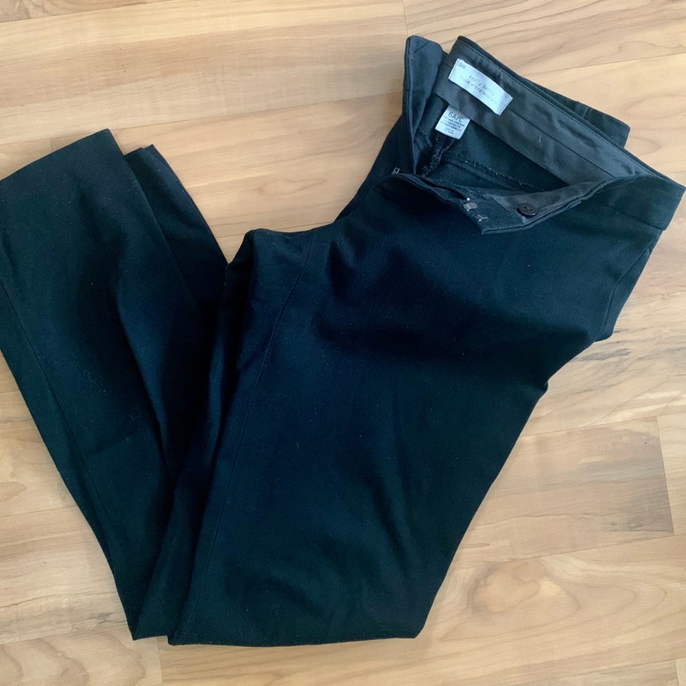 Classic Slim-Fit Cigarette Trousers: GAP